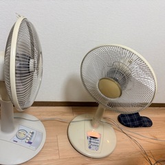 扇風機2台セットの画像