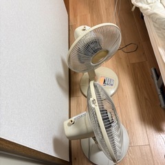 扇風機2台セットの画像
