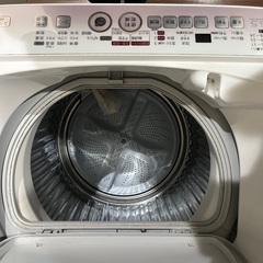 縦型洗濯機　SHARPの画像