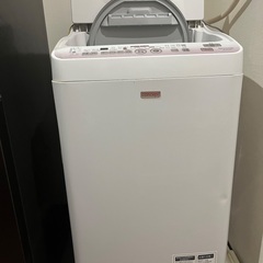 縦型洗濯機　SHARPの画像