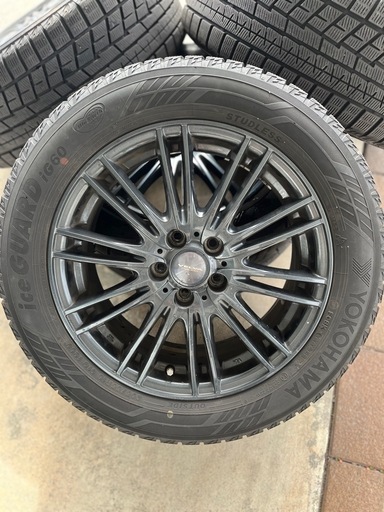 YOKOHAMA iceGUARD iG60 スタッドレスタイヤ ホイール 4本セット