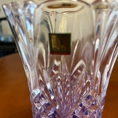 ほやクリスタル花瓶の画像