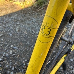 ジャンク　ジャイアン　エスケープ　ロードバイク　クロスバイク　自転車　R3 giant escape 黄色の画像