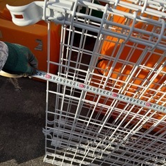 フェンス中古4枚と柱4本の画像