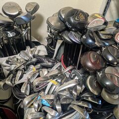 0円！無料！大量ゴルフの山譲ります。※平日引き取り限定の画像