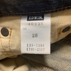 EDWIN メンズ　デニムの画像