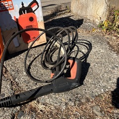 BLACK decker bepw1600　高圧洗浄機　未使用保管　の画像