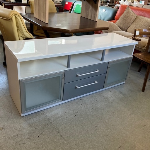 12/25まで店頭商品一部を除き半額クリスマスSALE!!開催中  　K2512-130 NITORI テレビボード LOWBOARD ROSSO150 キズ汚れ有り