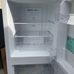 【RKGRE-611】特価！ハイアール/121L 2ドア冷凍冷蔵庫/JR-NF121C/中古品/2024年製/店頭引取推奨品/弊社近隣有料配達も可の画像