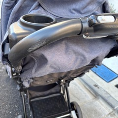 カトージ 二人乗りベビーカー 二人でゴーDXの画像