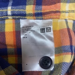 UNIQLO ネルシャツの画像