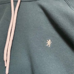 GYMPHLEX(ジムフレックス) フード プルオーバー M DK.GREENの画像