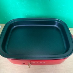 東W407  ホットプレート たこ焼き器 JC-HP01-RE 赤 レッド たこ焼き24個作れる JENICA  2022年製の画像