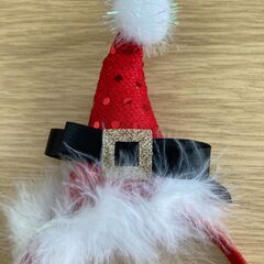★クリスマス用カチューシャ★サンタ＆トナカイのセット★の画像
