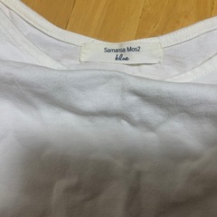 ロングワンピース 長袖 ホワイト の画像