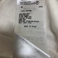 ロングワンピース 長袖 ホワイト の画像