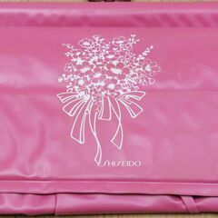 SHISEIDO（資生堂）ランドリーバッグ　ピンク　非売品　未使用の画像