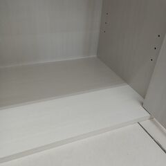 ★リユースのサカイ日立店★HJ8636  食器棚 オフホワイト H90×D39×W60 クリーニング済み の画像