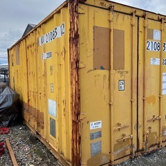 【中古】20ft 海上コンテナ／倉庫・資材置き場・ガレージ用途にの画像