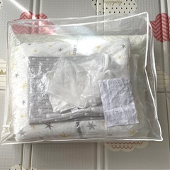 たまひよ 丸洗いできる！体圧分散ベビー布団10点セット の画像