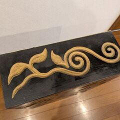 アジアン収納ボックスの画像