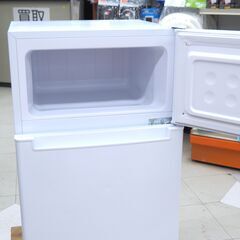 冷蔵庫　85L　2ドア　ハイアール　BR-85A　リユース品　価格　9,800円の画像