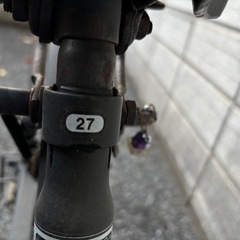 シティーサイクル　27インチ6段変速オートライトの画像