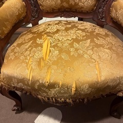 アンティーク1Pチェアの画像