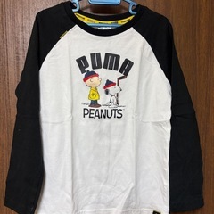 PUMA スヌーピーコラボTシャツ4枚＋PUMA レッドブルコラボTシャツ1枚　128cmの画像