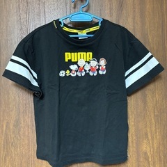PUMA スヌーピーコラボTシャツ4枚＋PUMA レッドブルコラボTシャツ1枚　128cmの画像