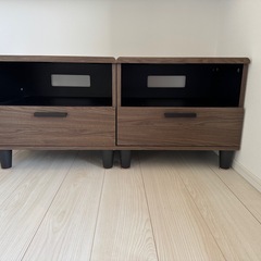 テレビ台　ローボード　収納付きの画像