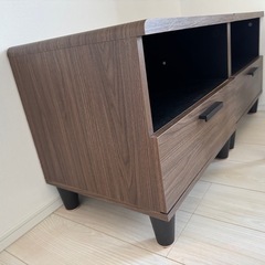 テレビ台　ローボード　収納付きの画像