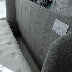 ★リユースのサカイ日立店★HJ8638  ベッドフレーム グレージュ H107×D175×W220 クリーニング済み の画像