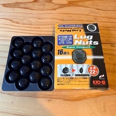 ホイールナット（ブラック）新品の画像