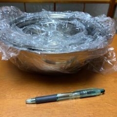 新品未使用調理用ステンレスボウルの画像
