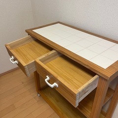 momo naturalのキッチン収納の画像