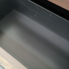 ★リユースのサカイ水戸店★  レンジ台 ダークブラウン H85×D46×W120 クリーニング済み MT6708の画像