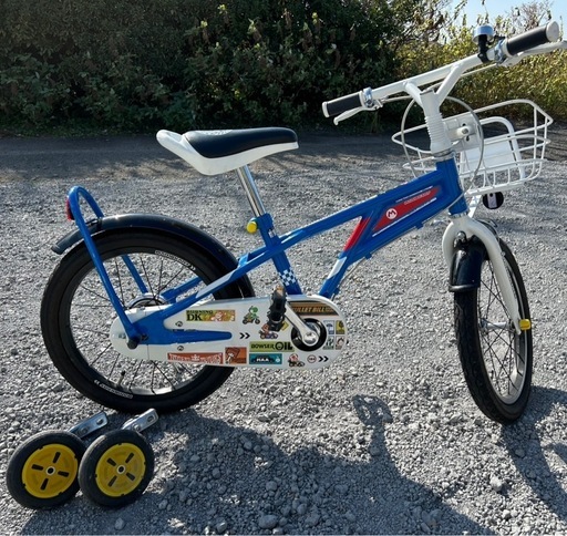引き取り可能な方限定！kidsマリオ自転車