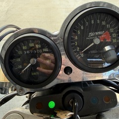 ゼファー400初期型 車検１年半 前後タイヤ新品の画像