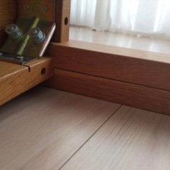 オーク無垢材/木製ベンチ/ナチュラルインテリアの画像