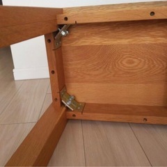 オーク無垢材/木製ベンチ/ナチュラルインテリアの画像