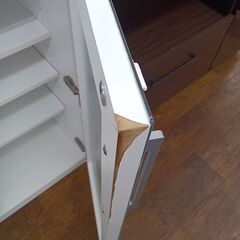 ★リユースのサカイ水戸店★  レンジ台 ホワイト H101×D51×W88 クリーニング済み MT6709の画像