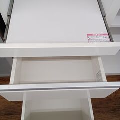 ★リユースのサカイ水戸店★  レンジ台 ホワイト H101×D51×W88 クリーニング済み MT6709の画像