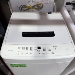 F10 洗濯機 アイリスオーヤマIAW-T504-W [ホワイト]5.0kg 2023年製の画像