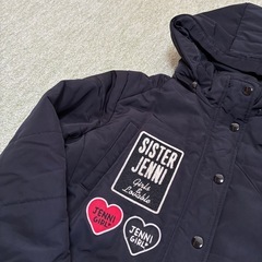 シスタージェニィ　中綿　ロングコート　160の画像