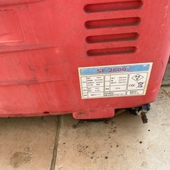 発電機　ジャンク　不動品の画像