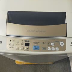 △ SANYO サンヨー 全自動電気洗濯機 7.0kg ASW-P70D(W) 2011年製 動作確認済 汚れ、サビあり 現状渡しの画像