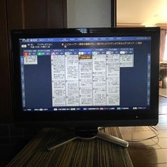 f●■SHARPシャープ 液晶カラーテレビ【AQUOS】LC-32DE5・リモコン有りの画像