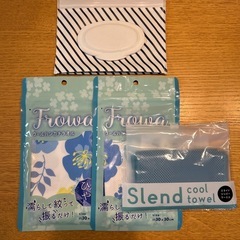 ドリンク、マスク、クールハンカチおまとめの画像