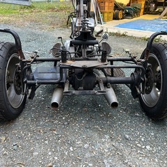 バギー　250cc リーファン製　フレーム＆エンジン　値引き交渉受付ます。の画像